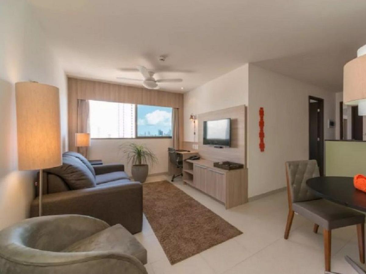 Excelente Flat Em Boa Viagem 2 Quartos Beach Class Ideal Para Familia Ou Viagens De Negocio Nob1804 Recife Buitenkant foto